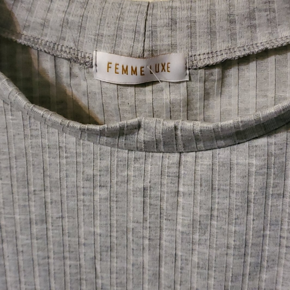 Femme Luxe high waisted set NWOT - Picture 4 of 8